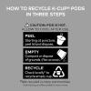 imageGreen Mountain Coffee Roasters Original Black Iced Cold Brew Coffee Single Serve Keurig KCup Pods 20Count BoxAlmond Vanilla Cold Brew