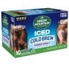 imageGreen Mountain Coffee Roasters Original Black Iced Cold Brew Coffee Single Serve Keurig KCup Pods 20Count BoxAlmond Vanilla Cold Brew