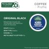 imageGreen Mountain Coffee Roasters Original Black Iced Cold Brew Coffee Single Serve Keurig KCup Pods 20Count BoxCold Brew