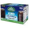 imageGreen Mountain Coffee Roasters Original Black Iced Cold Brew Coffee Single Serve Keurig KCup Pods 20Count BoxCold Brew