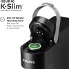 imageKeurig K Slim Single Serve KCup Pod Coffee Maker with 3 Brew Sizes Multistream Technology 46oz Removable Reservoir Scarlet RedBlack