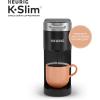 imageKeurig K Slim Single Serve KCup Pod Coffee Maker with 3 Brew Sizes Multistream Technology 46oz Removable Reservoir Scarlet RedBlack
