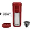 imageKeurig K Slim Single Serve KCup Pod Coffee Maker with 3 Brew Sizes Multistream Technology 46oz Removable Reservoir Scarlet RedScarlet Red