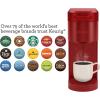 imageKeurig K Slim Single Serve KCup Pod Coffee Maker with 3 Brew Sizes Multistream Technology 46oz Removable Reservoir Scarlet RedScarlet Red