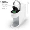imageKeurig K Slim Single Serve KCup Pod Coffee Maker with 3 Brew Sizes Multistream Technology 46oz Removable Reservoir Scarlet RedWhite