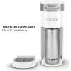 imageKeurig K Slim Single Serve KCup Pod Coffee Maker with 3 Brew Sizes Multistream Technology 46oz Removable Reservoir Scarlet RedWhite