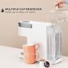 imageKeurig K Slim Single Serve KCup Pod Coffee Maker with 3 Brew Sizes Multistream Technology 46oz Removable Reservoir Scarlet RedWhite