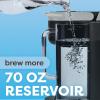 imageKeurig KBrewChill Iced or Hot SingleServe KCup Coffee Maker with MultiStream and QuickChill Technology 70oz Removable Reservoir