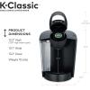 imageKeurig KClassic Coffee Maker with AmazonFresh 60 Ct Coffee Variety Pack 3 FlavorsKClassic  Amazon Fresh 60 CT