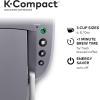 imageKeurig KCompact SingleServe KCup Pod Coffee Maker with 3 Brew Sizes Smart Start Feature 36oz Removable Reservoir BlackGray