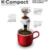 imageKeurig KCompact SingleServe KCup Pod Coffee Maker with 3 Brew Sizes Smart Start Feature 36oz Removable Reservoir BlackTurquoise