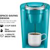 imageKeurig KCompact SingleServe KCup Pod Coffee Maker with 3 Brew Sizes Smart Start Feature 36oz Removable Reservoir BlackTurquoise