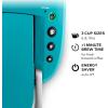 imageKeurig KCompact SingleServe KCup Pod Coffee Maker with 3 Brew Sizes Smart Start Feature 36oz Removable Reservoir BlackTurquoise