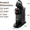imageKeurig KExpress Coffee Maker Single Serve KCup Pod Coffee Brewer Warm StoneBlack