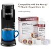 imageKeurig KExpress Coffee Maker Single Serve KCup Pod Coffee Brewer Warm StoneBlack