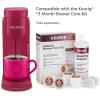 imageKeurig KExpress Coffee Maker Single Serve KCup Pod Coffee Brewer Warm StoneIsland Berry