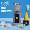 imageKeurig KIced Coffee Maker Single Serve KCup Pod Iced Coffee Maker With Hot and Cold Coffee Capabilities Brews Any KCup Pod GrayGray
