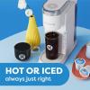 imageKeurig KIced Coffee Maker Single Serve KCup Pod Iced Coffee Maker With Hot and Cold Coffee Capabilities Brews Any KCup Pod GrayGray