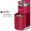 imageKeurig KMini Plus Single Serve KCup Pod Coffee Maker with 6 to 12oz Brew Size Stores up to 9 KCup Pods Travel Mug Friendly Evening TealCardinal Red