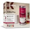 imageKeurig KMini Plus Single Serve KCup Pod Coffee Maker with 6 to 12oz Brew Size Stores up to 9 KCup Pods Travel Mug Friendly Evening TealCardinal Red