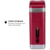 imageKeurig KMini Plus Single Serve KCup Pod Coffee Maker with 6 to 12oz Brew Size Stores up to 9 KCup Pods Travel Mug Friendly Evening TealCardinal Red