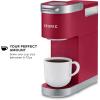 imageKeurig KMini Plus Single Serve KCup Pod Coffee Maker with 6 to 12oz Brew Size Stores up to 9 KCup Pods Travel Mug Friendly Evening TealCardinal Red