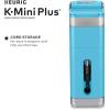 imageKeurig KMini Plus Single Serve KCup Pod Coffee Maker with 6 to 12oz Brew Size Stores up to 9 KCup Pods Travel Mug Friendly Evening TealCool Aqua