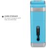 imageKeurig KMini Plus Single Serve KCup Pod Coffee Maker with 6 to 12oz Brew Size Stores up to 9 KCup Pods Travel Mug Friendly Evening TealCool Aqua