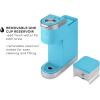 imageKeurig KMini Plus Single Serve KCup Pod Coffee Maker with 6 to 12oz Brew Size Stores up to 9 KCup Pods Travel Mug Friendly Evening TealCool Aqua