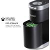 imageKeurig KMini Plus Single Serve KCup Pod Coffee Maker with 6 to 12oz Brew Size Stores up to 9 KCup Pods Travel Mug Friendly Evening TealMatte Black