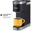 imageKeurig KMini Plus Single Serve KCup Pod Coffee Maker with 6 to 12oz Brew Size Stores up to 9 KCup Pods Travel Mug Friendly Evening TealMatte Black