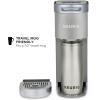 imageKeurig KMini Plus Single Serve KCup Pod Coffee Maker with 6 to 12oz Brew Size Stores up to 9 KCup Pods Travel Mug Friendly Evening TealStudio Gray