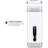 imageKeurig KMini Plus Single Serve KCup Pod Coffee Maker with 6 to 12oz Brew Size Stores up to 9 KCup Pods Travel Mug Friendly Evening TealWhite