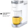 imageKeurig KMini Plus Single Serve KCup Pod Coffee Maker with 6 to 12oz Brew Size Stores up to 9 KCup Pods Travel Mug Friendly Evening TealWhite