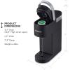 imageKeurig KMini Single Serve KCup Pod Coffee Maker 6 to 12oz Brew size with Cord Storage Perfect for Small Spaces BlackBlack