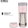 imageKeurig KMini Single Serve KCup Pod Coffee Maker 6 to 12oz Brew size with Cord Storage Perfect for Small Spaces BlackDusty Rose