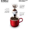 imageKeurig KMini Single Serve KCup Pod Coffee Maker 6 to 12oz Brew size with Cord Storage Perfect for Small Spaces BlackDusty Rose
