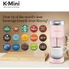 imageKeurig KMini Single Serve KCup Pod Coffee Maker 6 to 12oz Brew size with Cord Storage Perfect for Small Spaces BlackDusty Rose
