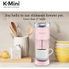 imageKeurig KMini Single Serve KCup Pod Coffee Maker 6 to 12oz Brew size with Cord Storage Perfect for Small Spaces BlackDusty Rose