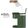 imageKeurig KMini Single Serve KCup Pod Coffee Maker 6 to 12oz Brew size with Cord Storage Perfect for Small Spaces BlackEvergreen