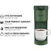 imageKeurig KMini Single Serve KCup Pod Coffee Maker 6 to 12oz Brew size with Cord Storage Perfect for Small Spaces BlackEvergreen