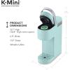 imageKeurig KMini Single Serve KCup Pod Coffee Maker 6 to 12oz Brew size with Cord Storage Perfect for Small Spaces BlackOasis