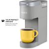 imageKeurig KMini Single Serve KCup Pod Coffee Maker 6 to 12oz Brew size with Cord Storage Perfect for Small Spaces BlackStudio Gray