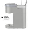 imageKeurig KMini Single Serve KCup Pod Coffee Maker 6 to 12oz Brew size with Cord Storage Perfect for Small Spaces BlackStudio Gray