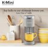 imageKeurig KMini SingleServe KCup Coffee Maker Black and Keurig Standalone Milk Frother BlackStudio Gray