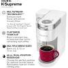 imageKeurig KMini SingleServe KCup Coffee Maker Black and Keurig Standalone Milk Frother BlackStudio Gray