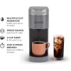 imageKeurig KSlim  ICED Single Serve Coffee Maker Hot and Cold Coffee Capabilities Brews 8 to 12oz Cups 46oz Removable Reservoir Gray