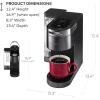 imageKeurig KSupreme Plus SMART Coffee Maker Single Serve KCup Pod Coffee Brewer BREWID and MultiStream Technology 78 Oz BlackBlack