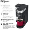 imageKeurig KSupreme Plus SMART Coffee Maker Single Serve KCup Pod Coffee Brewer BREWID and MultiStream Technology 78 Oz BlackBlack