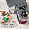 imageKeurig KSupreme SMART Coffee Maker MultiStream Technology Brews 612oz Cup Sizes BlackGray